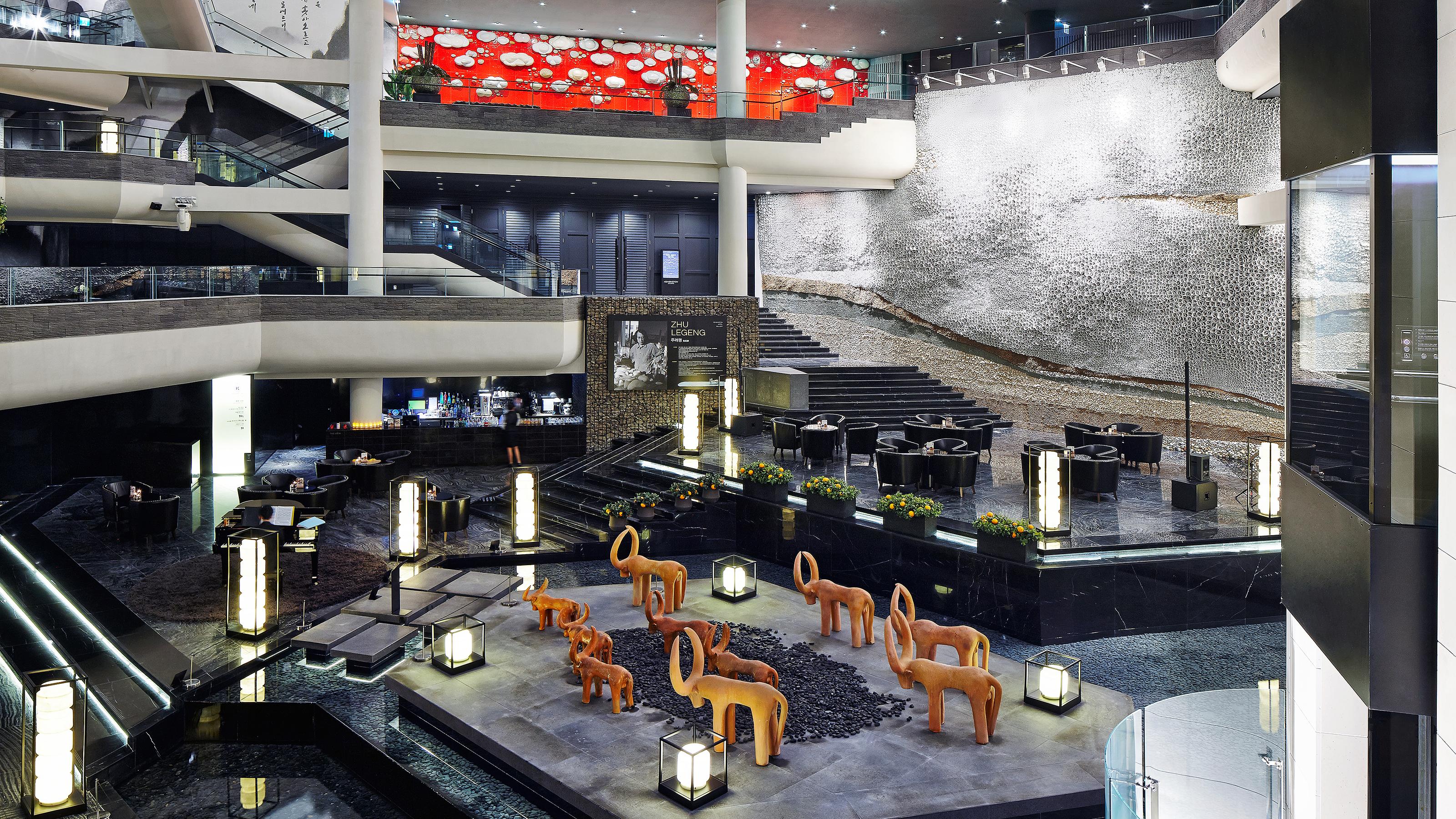 Kensington Jeju Hotel Esterno foto The lobby of the hotel