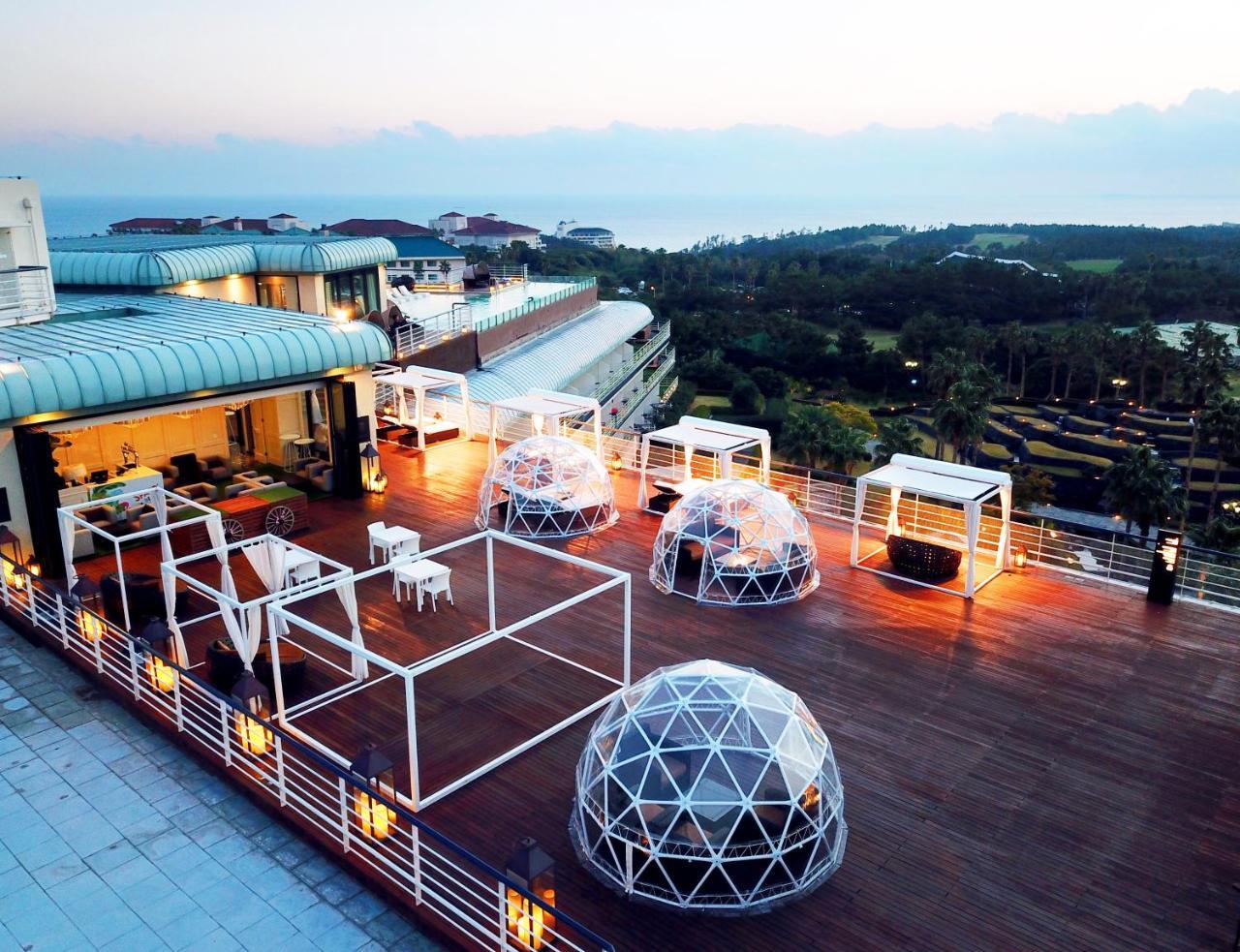 Kensington Jeju Hotel Esterno foto Sky Bar