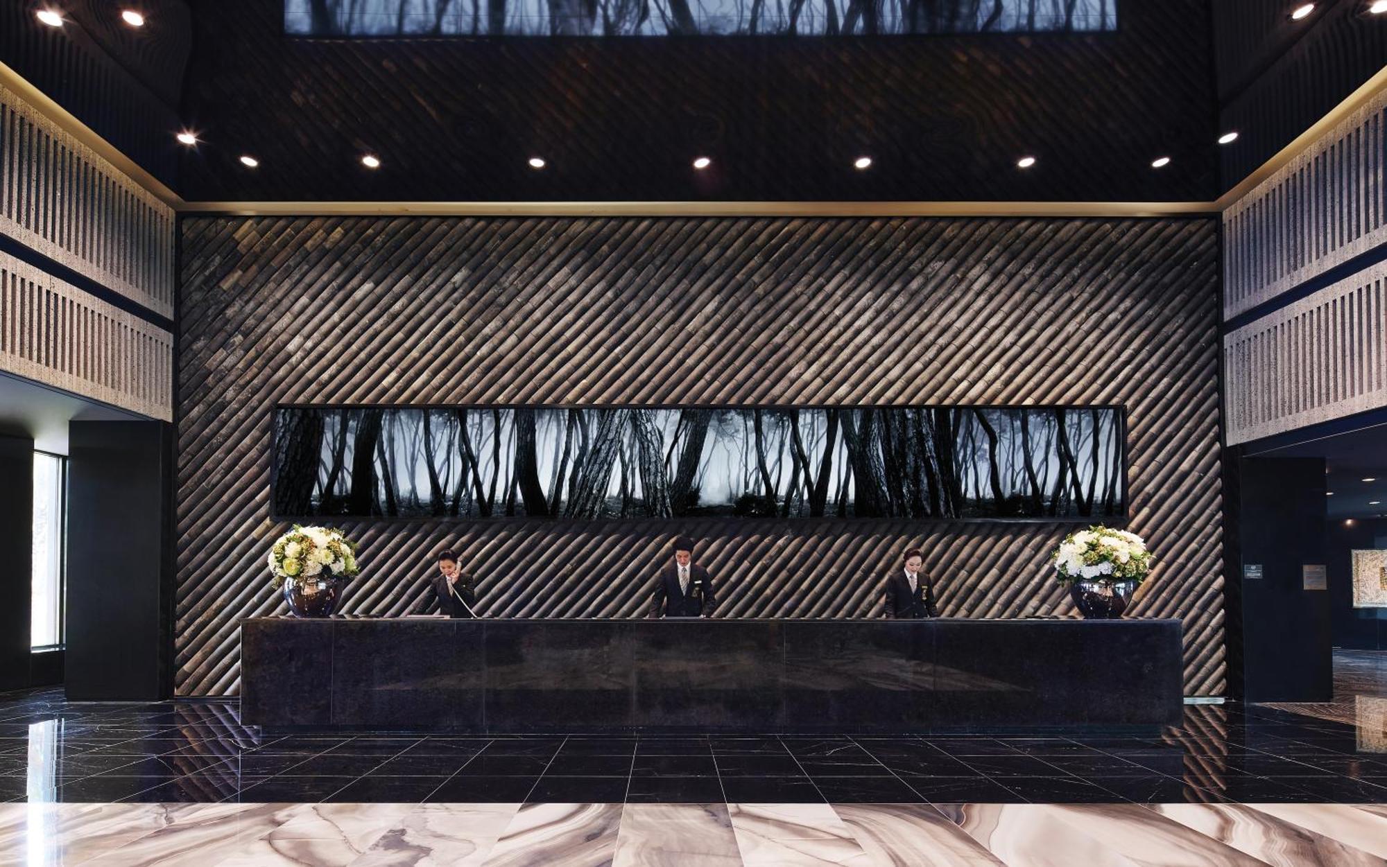 Kensington Jeju Hotel Esterno foto The lobby of the hotel